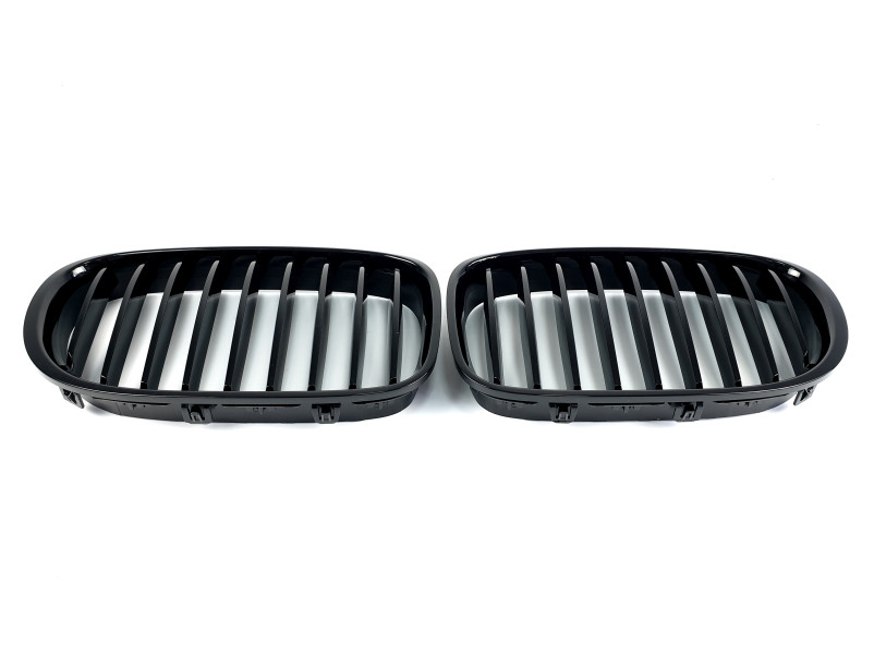 Ніздрі Чорний глянець ( 1 Bar ) V1 на BMW 7 Series F01 / F02 2008-2015 року