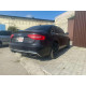 Дифузор ( заднього бампера ) Black Silver / Chrome Pipe ( в стилі RS4 ) на Audi A4 B8 2011-2015 року