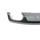 Дифузор ( заднього бампера ) Silver ( в стилі S7 00-00 ) S-Line на Audi A7 4G 2014-2017 року