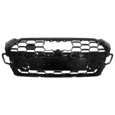 Решітка радіатора Full Black ( Gloss ) ( в стилі S5 ) на Audi A5 B9 2020-2025 року