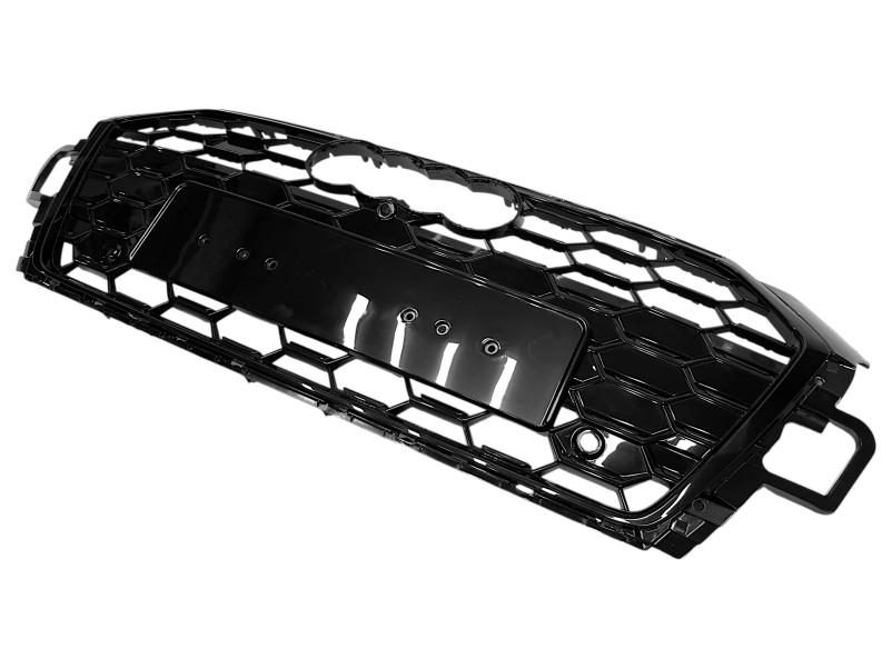 Решітка радіатора Full Black ( Gloss ) ( в стилі S5 ) на Audi A5 B9 2020-2025 року