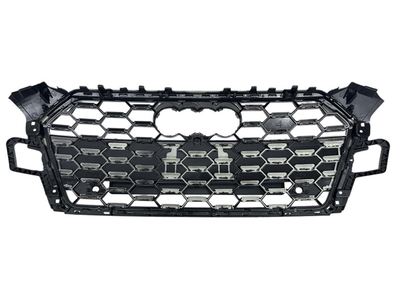 Решітка радіатора Full Black ( Gloss ) ( в стилі S5 ) на Audi A5 B9 2020-2025 року