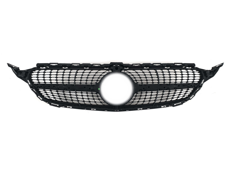 Решітка радіатора Diamond Black  ( з місцем під камеру ) на Mercedes-Benz C-Class W205 2014-2018 року