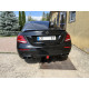 Дифузор ( заднього бампера ) Full Black / Black Pipe ( стиль E63 Brabus ) AMG на Mercedes-Benz E-Class W213 2016-2020 року