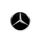 Логотипи Chrome  скляний ( муляж дистроніка ) на Mercedes-Benz CLS-Class C218 2011-2014 року