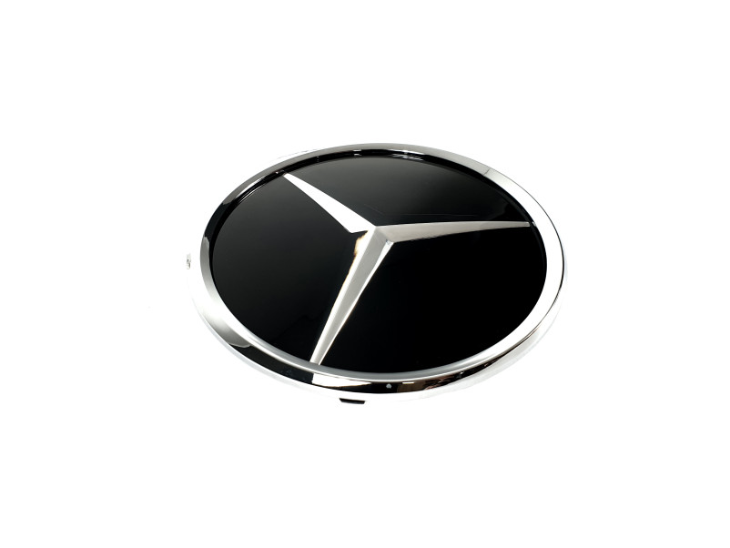 Логотипи Chrome  скляний ( муляж дистроніка ) на Mercedes-Benz CLS-Class C218 2011-2014 року