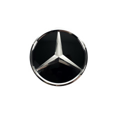 Логотипи Chrome  скляний ( муляж дистроніка ) на Mercedes-Benz GLS-Class X166 2015-2019 року