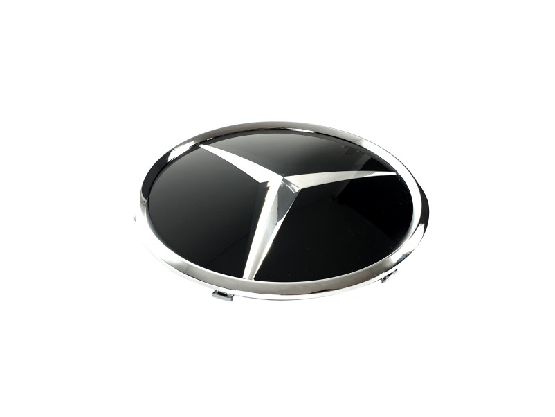 Логотипи Chrome  скляний ( муляж дистроніка ) на Mercedes-Benz GLS-Class X166 2015-2019 року