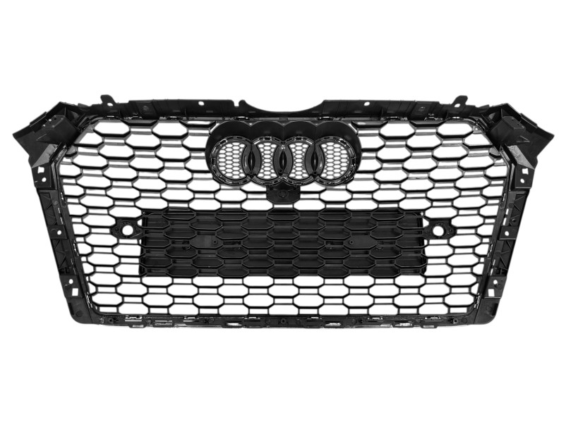 Решітка радіатора Silver Black ( в стилі RS4 quattro ) на Audi A4 B9 2015-2019 року