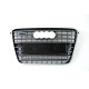 Решітка радіатора Chrome Black ( в стилі W12 ) на Audi A8 D4 2010-2014 року