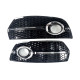 Решітки в бампер Chrome Black ( в стилі RSQ5 ) на Audi Q5 8R 2008-2012 року
