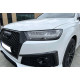 Передній бампер  ( RS Style ) Silver Black на Audi Q7 4M 2015-2020 року