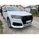 Передній бампер  ( RS Style ) Silver Black на Audi Q7 4M 2015-2020 року