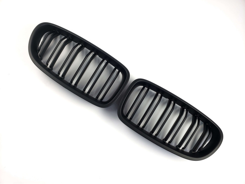 Ніздрі Чорний мат ( Подвійні M-Look ) Китай на BMW 5 Series F10 / F11 2010-2017 року