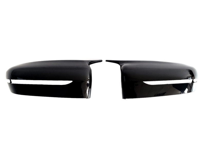 Накладки на дзеркала Чорний глянець ( M-Look ) на BMW 5 Series G30 / G31 2017-2020 року