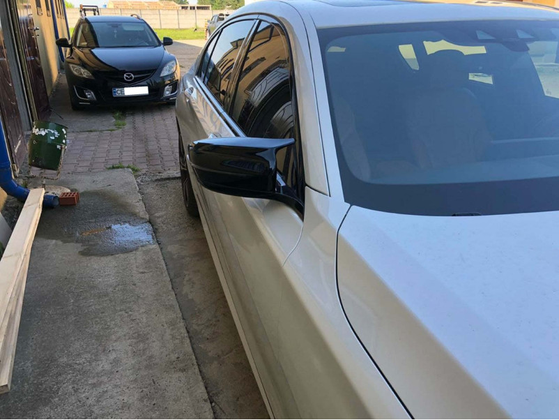 Накладки на дзеркала Чорний глянець ( M-Look ) на BMW 5 Series G30 / G31 2017-2020 року