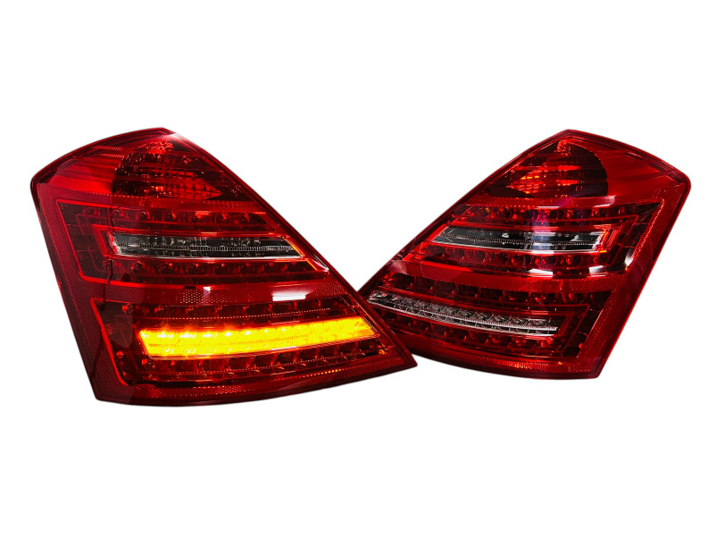 Задні ліхтарі  ( LCI ) Стопи на Mercedes-Benz S-Class W221 2009-2013 року