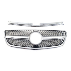 Решітка радіатора Silver Diamond на Mercedes-Benz VITO-Class W447 2014-2019 року