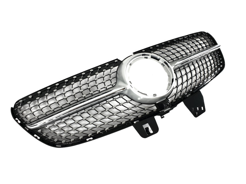Решітка радіатора Silver Normal Diamond на Mercedes-Benz V-Class W447 2019-2023 року