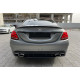 Спойлер Чорний глянець ( седан ) на Mercedes-Benz C-Class W205 2014-2018 року