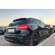 Дифузор ( заднього бампера ) Full Black ( стиль GLA45 AMG ) на Mercedes-Benz GLA-Class X156 2013-2017 року