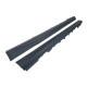 Накладки на пороги  ( стиль М4 )  на BMW 4 Series F36 2013-2020 року