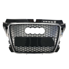 Решітка радіатора Chrome Black ( в стилі RS3 ) на Audi A3 8P 2008-2012 року