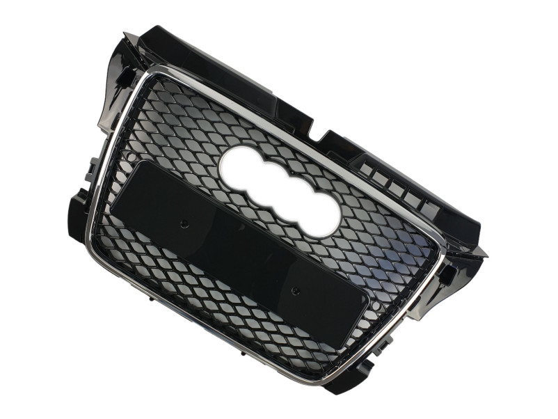 Решітка радіатора Chrome Black ( в стилі RS3 ) на Audi A3 8P 2008-2012 року