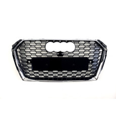 Решітка радіатора Chrome Black ( в стилі RS4 ) на Audi A4 B9 2015-2019 року