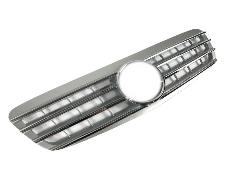 Решітка радіатора Silver CL на Mercedes-Benz S-Class W220 1998-2002 року