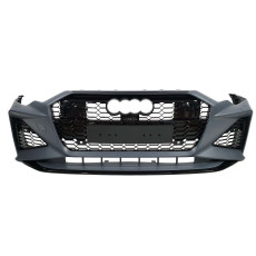 Передній бампер  ( в стилі RS6 ) Sedan на Audi A6 C8 2018-2023 року