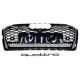Решітка радіатора Chrome Black ( в стилі RS5 під камеру ) Quattro на Audi A5 B9 2016-2020 року