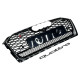 Решітка радіатора Chrome Black ( в стилі RS5 під камеру ) Quattro на Audi A5 B9 2016-2020 року