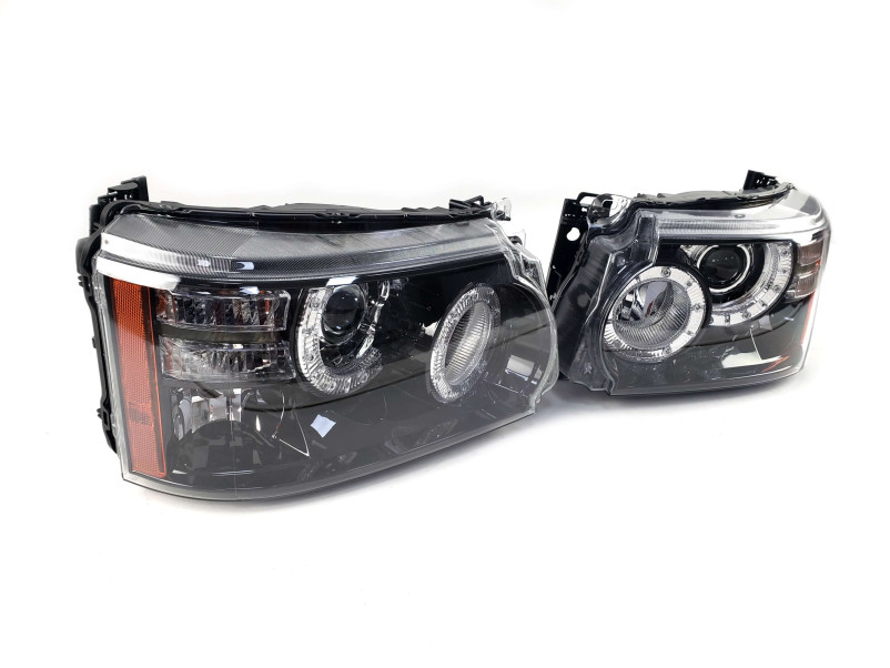 Передні фари  Bi-Xenon ( не адаптив ) комплектні на Land Rover Range Rover Sport L320 2010-2013 року