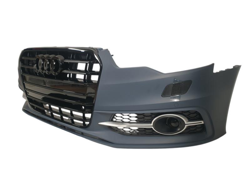 Передній бампер  ( S-Line ) V1 на Audi A6 C7 2011-2014 року