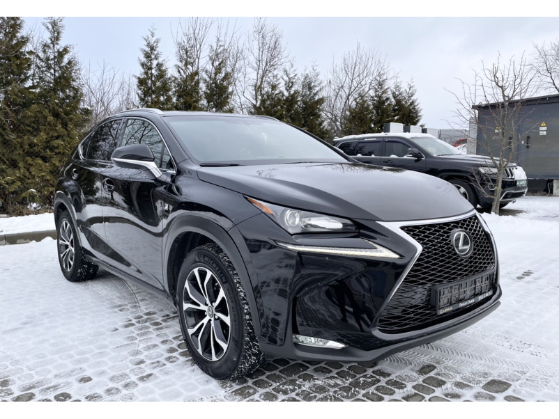 Передній бампер  ( стиль F-Sport ) V2 на Lexus NX 2014-2017 року