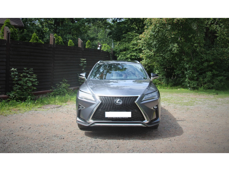 Решітка радіатора Gray ( стиль F-Sport ) на Lexus RX 2015-2019 року