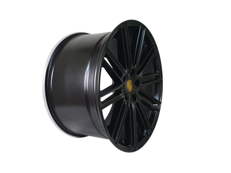 R21 Matt Black ( різноширокі ) Диски на Porsche Cayenne 958 2010-2014 року