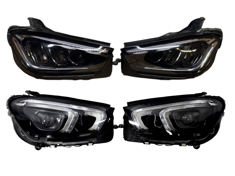 Передні фари  Multibeam LCI ( заміна дорестайлінг ) на Mercedes-Benz GLE-Class W167 2018-2023 року