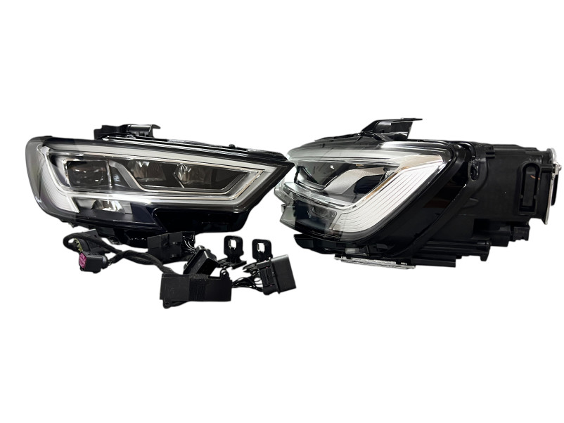 Передні фари  Full Led ( заміна на рестайлінг ) на Audi A3 8V 2012-2016 року