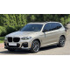 Леза на пороги Чорний глянець  на BMW X3 G01 2018-2022 року