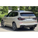 Леза на пороги Чорний глянець  на BMW X3 G01 2018-2022 року
