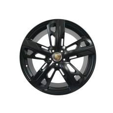 R22 Satin Black ( різноширокі ) на Porsche Cayenne 958 2010-2014 року