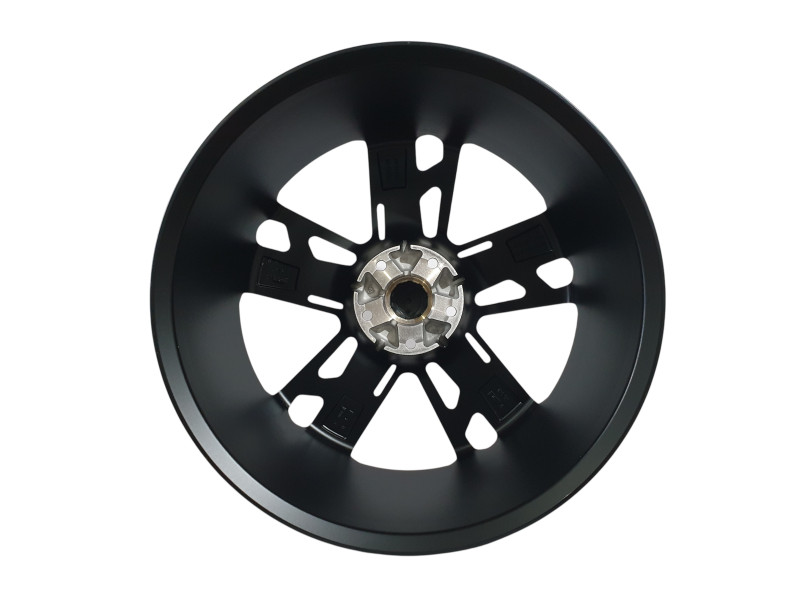 R22 Satin Black ( різноширокі ) на Porsche Cayenne 958 2010-2014 року