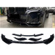 Губа ( переднього бампера ) Чорний глянець V3 на BMW X3 G01 2022-2024 року