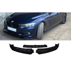 Губа ( переднього бампера ) Чорний глянець ( Normal ) на BMW 3 Series F30 / F31 2011-2018 року