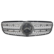 Решітка радіатора Chrome Silver AMG на Mercedes-Benz GLS-Class X166 2015-2019 року