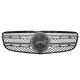 Решітка радіатора Chrome Silver AMG на Mercedes-Benz GLS-Class X166 2015-2019 року