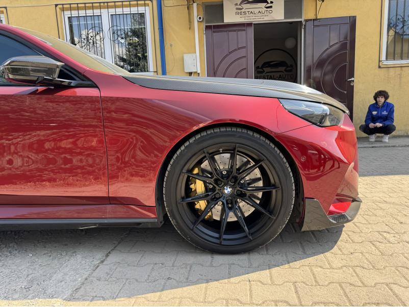R21 / R22 Satin Black Ковані диски ( різнорозмірні / різноширокі ) на BMW M5 G90 / G99 2024-2026 року