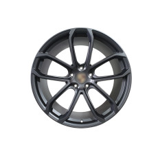 R21 Satin Gunmetal Ковані диски ( різноширокі ) на Porsche Cayenne 958 2010-2014 року